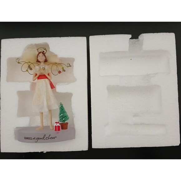 Down to Earth Angel Hallmark Figurine Angel of Good Cheer NEW Open Box Gift Idea - Picture 2 of 12